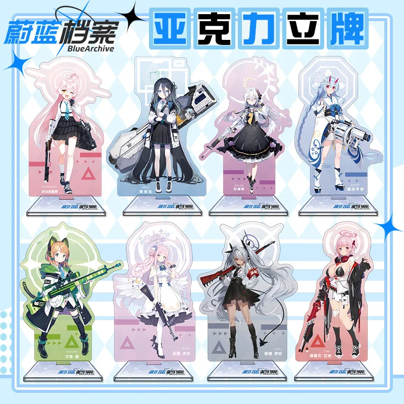 Blue Archive Standee Akrilik 1 - Anime Merchandise Figures ulasan dan harga